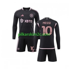 Koszulka Inter Miami Lionel Messi 10 Dziecięca Precz 2023/24 Koszulki Piłkarskie(L/S)
